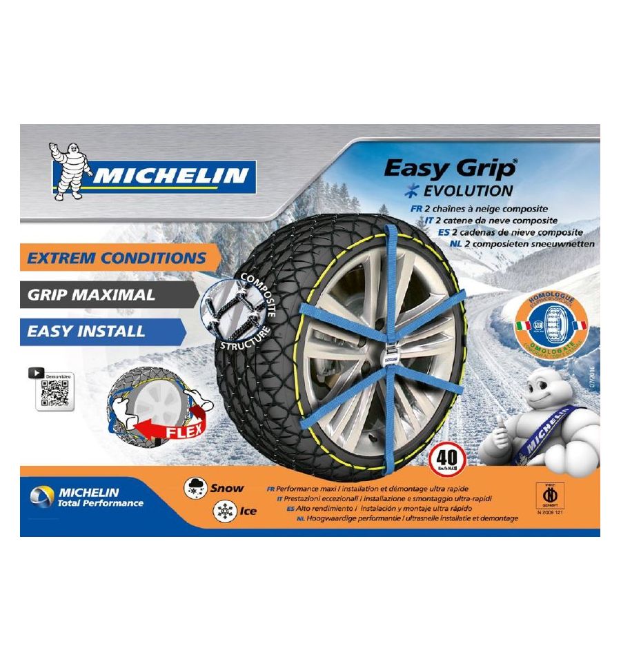 Chaînes neige Easy Grip EVO 13 Michelin (215/65R17)